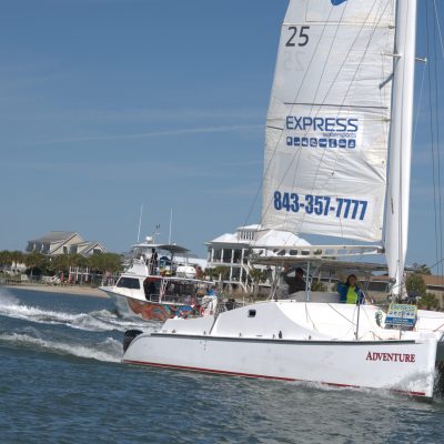 a large ship in a body of water