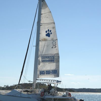 a large ship in a body of water