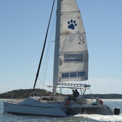 a large ship in a body of water